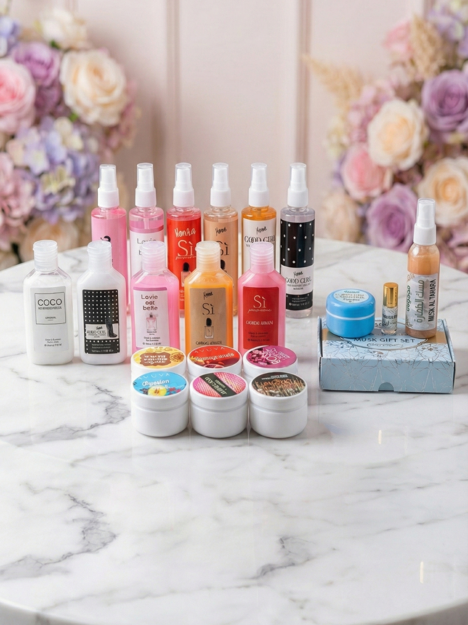 بوكس العروسة الشامل للعناية والتعطير - مجموعة التوفير المتكاملة